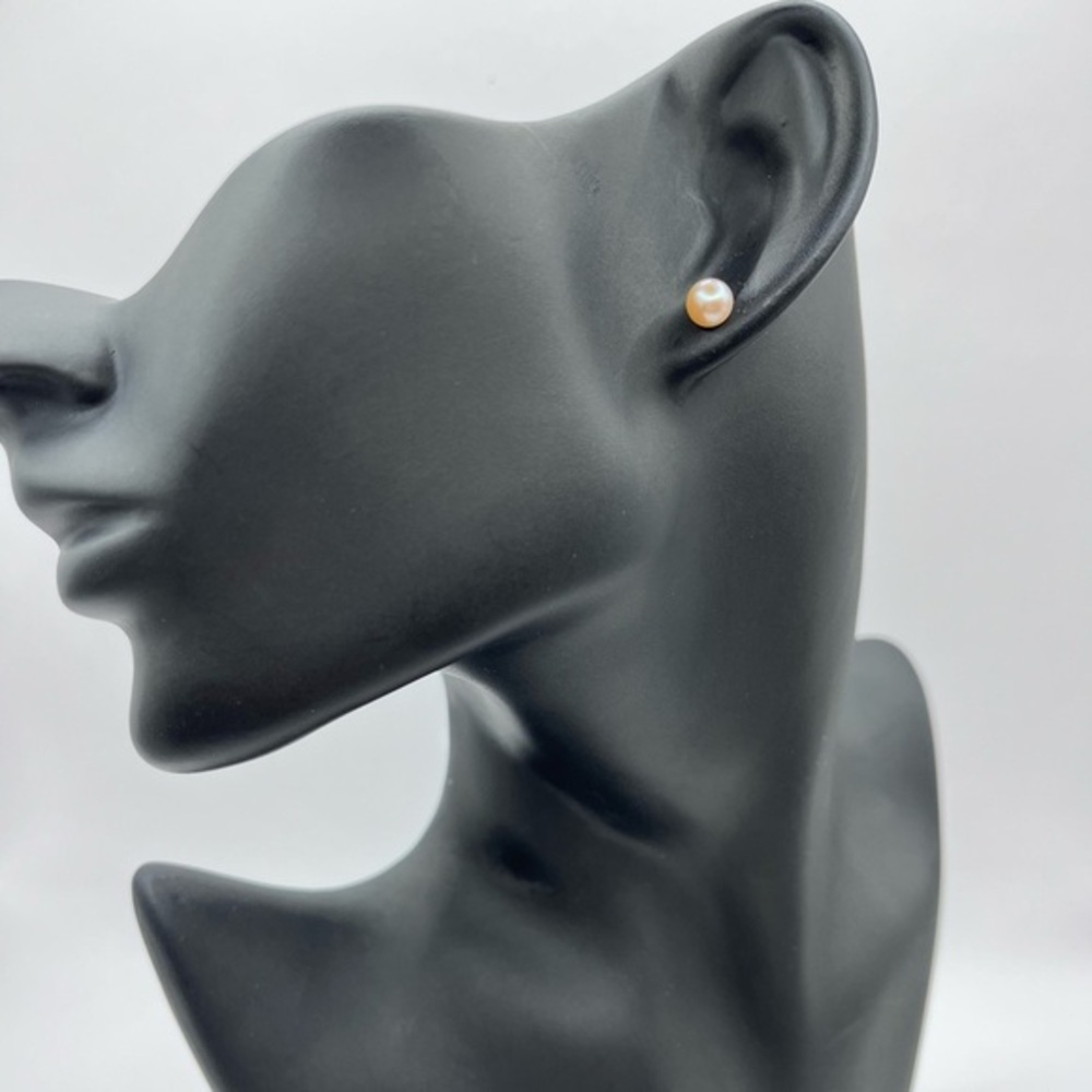 South Sea Pearl Button Earrings